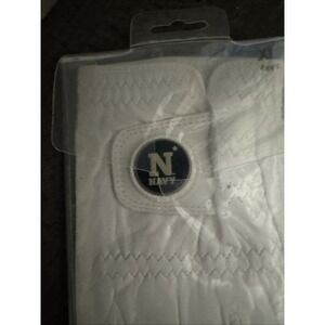 Links Walker Cabretta White Leather Golf Glove Mens Left Hand Size XL GO NAVY